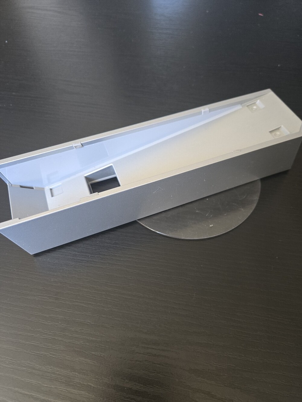 Nintendo Wii A Console Stand Silver And Clear Base